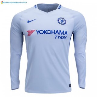 Maillot Chelsea Exterieur ML 2017 2018 Maillot Chelsea Exterieur ML 2017 2018