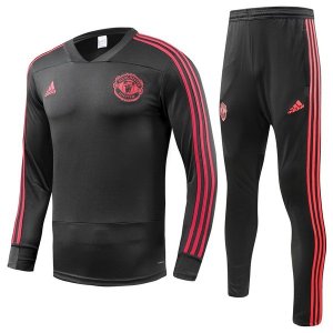 Survetement Manchester United 2018 2019 Gris Marine