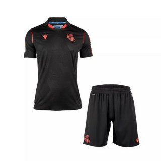 Maillot Real Sociedad Exterieur Enfant 2020 2021 Noir