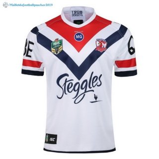 Maillot Rugby Sydney Roosters Exterieur 2018 Blanc