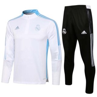Training Top Real Madrid 2022 Blanc Noir Training Top Real Madrid 2022 Blanc Noir