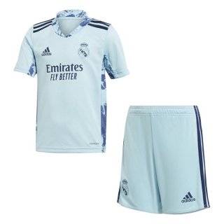 Maillot Real Madrid Domicile Enfant Gardien 2020 2021 Bleu