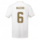 Maillot Real Madrid NO.6 Nacho Domicile 2019 2020 Blanc