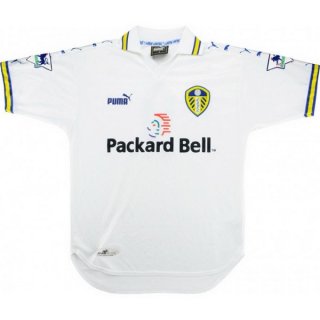 Thailande Maillot Leeds United Replica Domicile Retro 1999 2000 Blanc Thailande Maillot Leeds United Replica Domicile Retro 1999 2000 Blanc