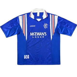 Thailande Maillot Rangers Domicile Retro 1996 1997 Bleu Thailande Maillot Rangers Domicile Retro 1996 1997 Bleu