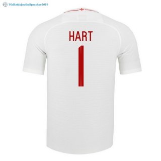 Maillot Angleterre Domicile Hart 2018 Blanc