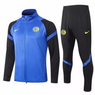 Survetement Inter Milan 2020 2021 Bleu Noir Jaune