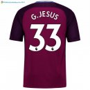 Maillot Manchester City Exterieur G.Jesus 2017 2018