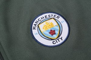 Survetement Manchester City 2018 2019 Vert Jaune