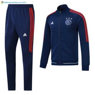 Survetement Ajax 2017 2018 Bleu