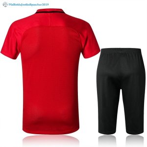 Entrainement Atlético de Madrid Conjunto Completo 2017 2018 Rouge