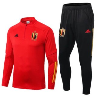 Survetement Belgique 2020 Rouge Noir Survetement Belgique 2020 Rouge Noir