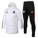 Veste Vers Le Bas Bayern Munich Ensemble Complet 2020 2021 Blanc