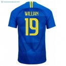 Maillot Brésil Exterieur Willian 2018 Bleu