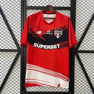Thailande Maillot Sao Paulo Pre-Match 2025-2026 Rouge Thailande Maillot Sao Paulo Pre-Match 2025-2026 Rouge