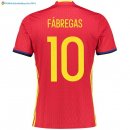 Maillot Espagne Domicile Fabregas 2016