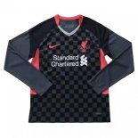 Thailande Maillot Liverpool Third ML 2020 2021 Noir