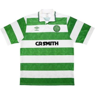 Maillot Celtic Domicile Retro 1989 1991 Vert