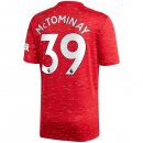 Maillot Manchester United NO.39 McTominay Domicile 2020 2021 Rouge