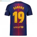 Maillot Barcelona Domicile Sandro 2017 2018