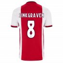 Maillot Ajax Domicile Sinkgraven 2019 2020 Rouge