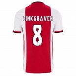 Maillot Ajax Domicile Sinkgraven 2019 2020 Rouge