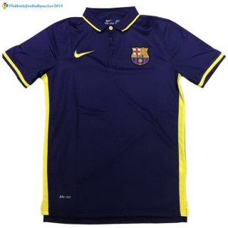 Polo Barcelona 2017 2018 Bleu Jaune