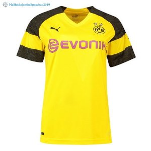 Maillot Borussia Dortmund Domicile Femme 2018 2019 Jaune