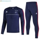 Survetement Ajax 2017 2018 Bleu Marine