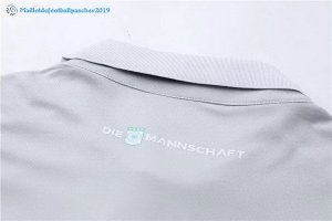 Polo Allemagne 2018 Gris Clair