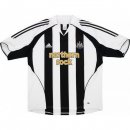 Thailande Maillot Newcastle United Domicile Retro 2005 2006 Noir Blanc