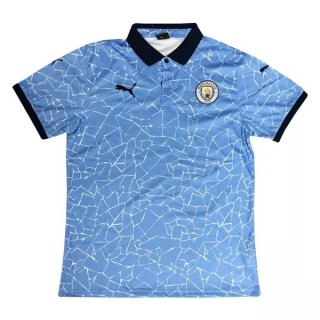 Polo Manchester City 2020 2021 Bleu