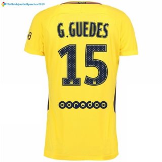 Maillot Paris Saint Germain Exterieur G Guedes 2017 2018