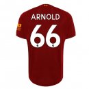 Maillot Liverpool NO.66 Arnold Domicile 2019 2020 Rouge