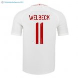 Maillot Angleterre Domicile Welbeck 2018 Blanc