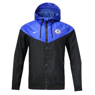 Coupe Vent Chelsea 2018 2019 Bleu Noir Coupe Vent Chelsea 2018 2019 Bleu Noir