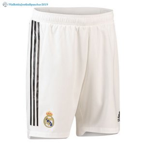 Pantalon Real Madrid Domicile 2018 2019 Blanc