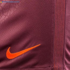 Pantalon Barcelona Third 2017 2018 Rouge