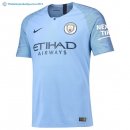 Maillot Manchester City Domicile 2018 2019 Bleu