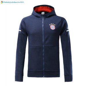 Sweat Shirt Capuche Bayern de Munich Enfant 2017 2018 Bleu