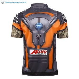 Maillot Rugby Wests Tigers 2017 2018 Jaune