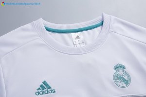 Survetement Real Madrid Enfant 2017 2018 Blanc Vert