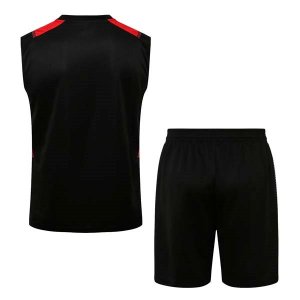 Maillot AC Milan Sans Manches 2022 Noir Rouge