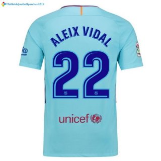 Maillot Barcelona Exterieur Aleix Vidal 2017 2018