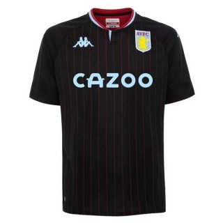 Thailande Maillot Aston Villa Exterieur 2020 2021 Noir Thailande Maillot Aston Villa Exterieur 2020 2021 Noir