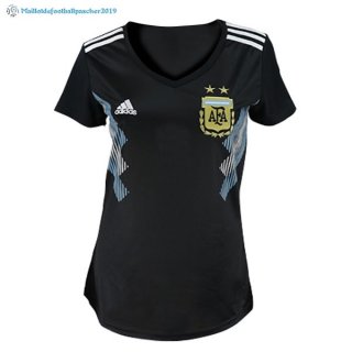 Maillot Argentine Exterieur Femme 2018 Noir Bleu Maillot Argentine Exterieur Femme 2018 Noir Bleu