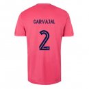 Maillot Real Madrid Exterieur NO.2 Carvajal 2020 2021 Rose