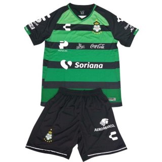 Maillot Santos Laguna Exterieur Enfant 2018 2019 Vert Maillot Santos Laguna Exterieur Enfant 2018 2019 Vert