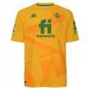 Thailande Maillot Real Betis Gardien 2021 2022 Jaune