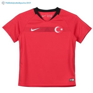 Maillot Turquie Domicile Enfant 2018 Rouge